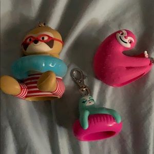 Sloth sanitizer holders